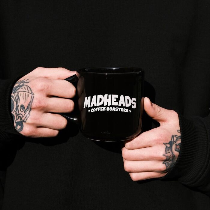 Кружка керамічна глянцева “Mad Heads”