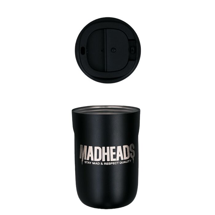 Thermal mug “Stay Mad & Respect Quality”