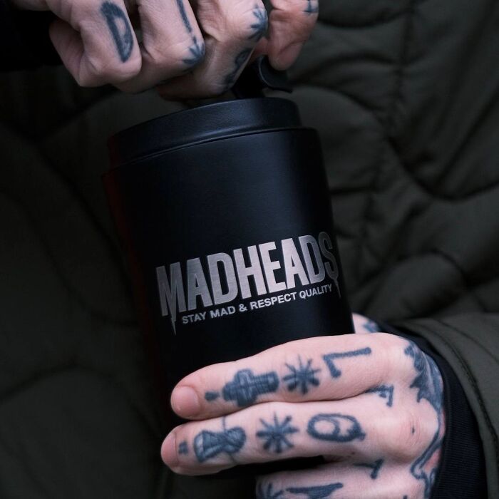 Thermal mug “Stay Mad & Respect Quality”