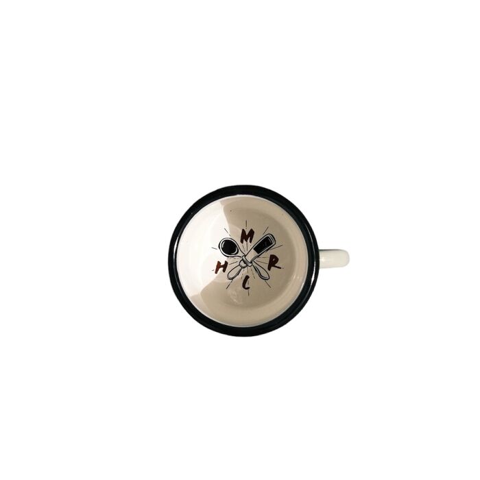 Citron metal mug "Caffeine & Gasoline"