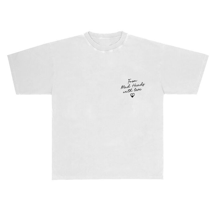 T-shirt white "Cupid". SHU x MH