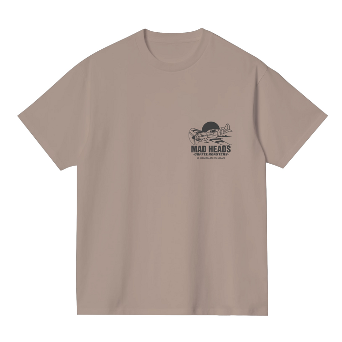 Cappuccino T-shirt "Mad heads on tour"