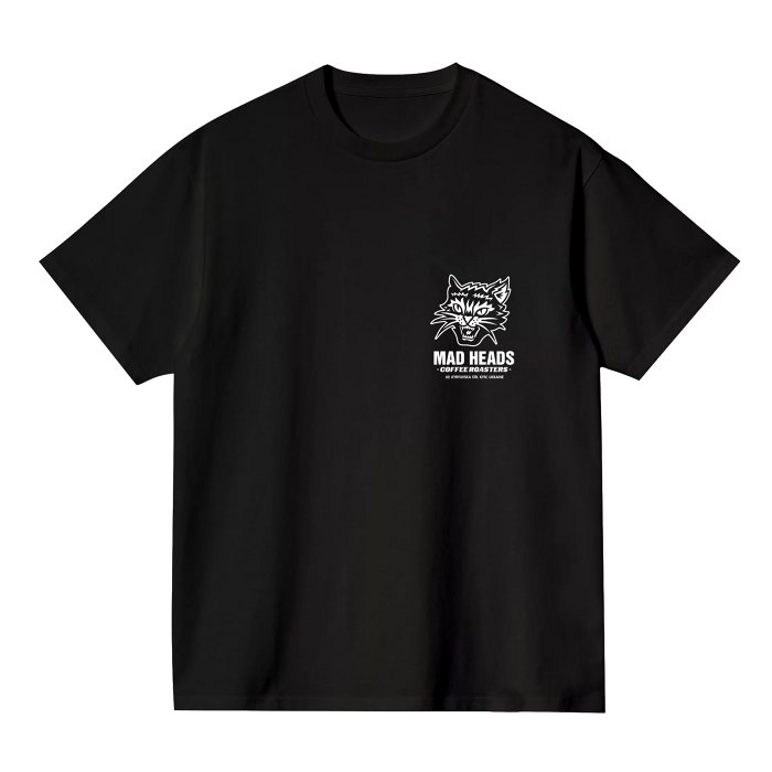 Black T-shirt "Mad cat vol.2"